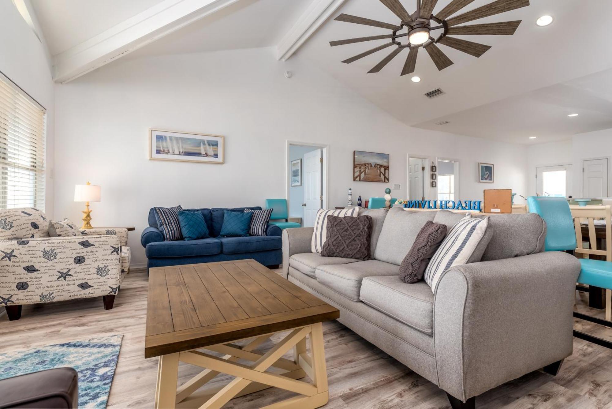 Sun Spot - True Gulf Front Private Home With Lovely Gulf Side Deck, Home Dauphin Island Exterior foto