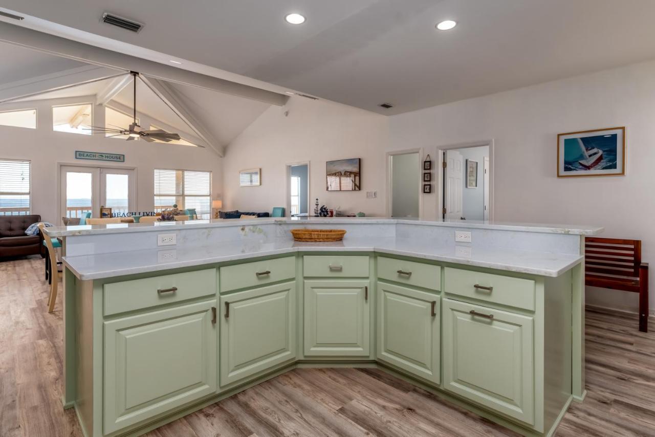 Sun Spot - True Gulf Front Private Home With Lovely Gulf Side Deck, Home Dauphin Island Exterior foto